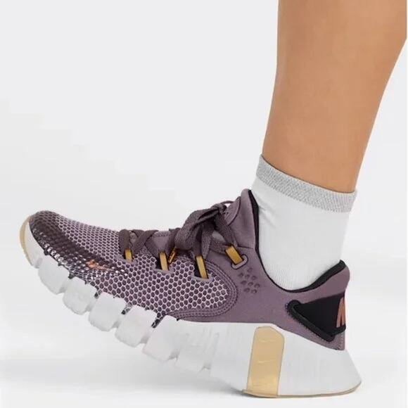 NEW NIKE FREE METCON 4 PREMIUM PURPLE SMOKE DQ4678-500 WOMENS SIZE - 7 - Picture 16 of 16